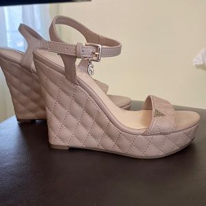 Guess wedge heels